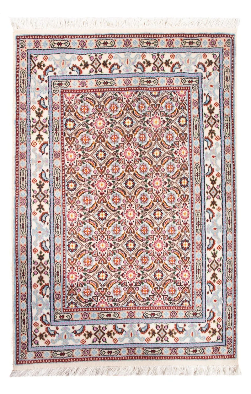 Moud Teppich 60x90cm - Perserteppich - hellrot