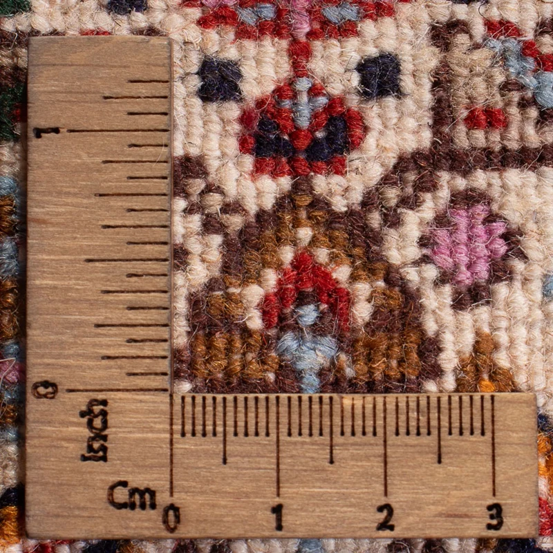 Moud Teppich 60x90cm - Perserteppich - hellrot