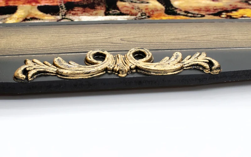 Bild-Teppich 70x120cm - Orientteppich - mehrfarbig