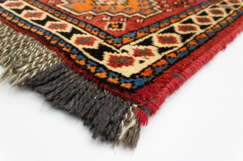 Ghashghai Teppich 100x144cm - Perserteppich - rot