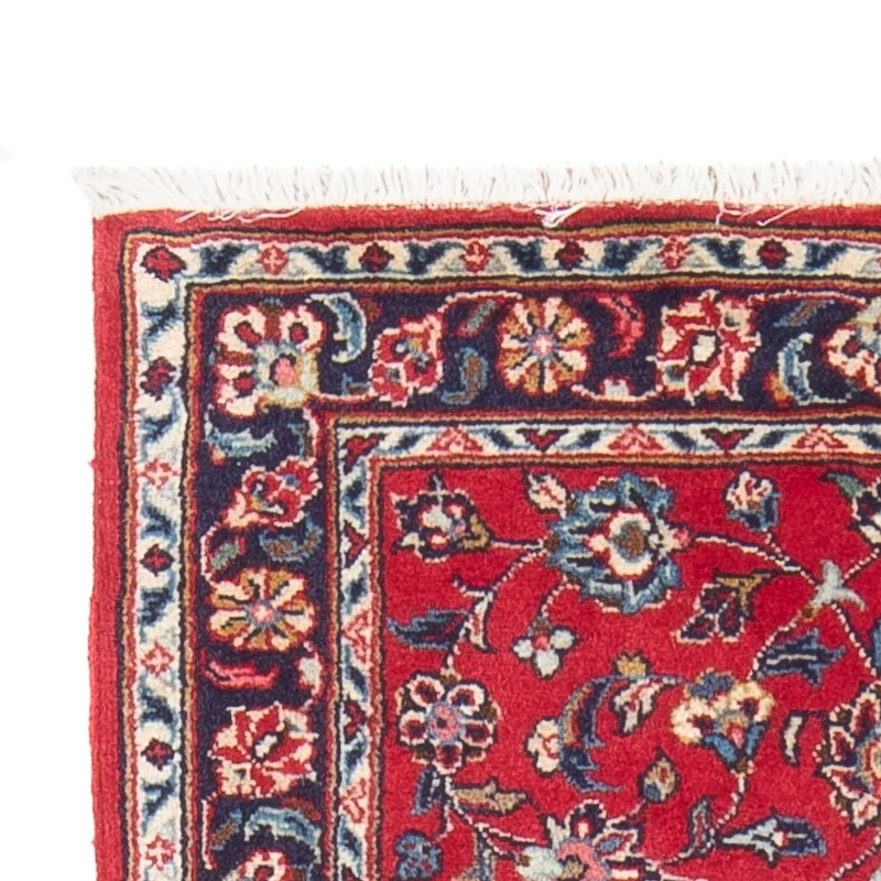 Keshan Teppich 70x134cm - Perserteppich - rot