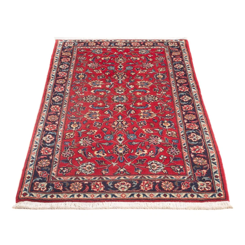 Keshan Teppich 70x134cm - Perserteppich - rot