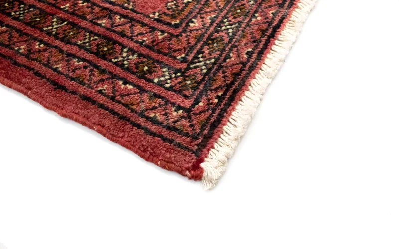 Turkaman Teppich 60x130cm - Orientteppich - hellrot