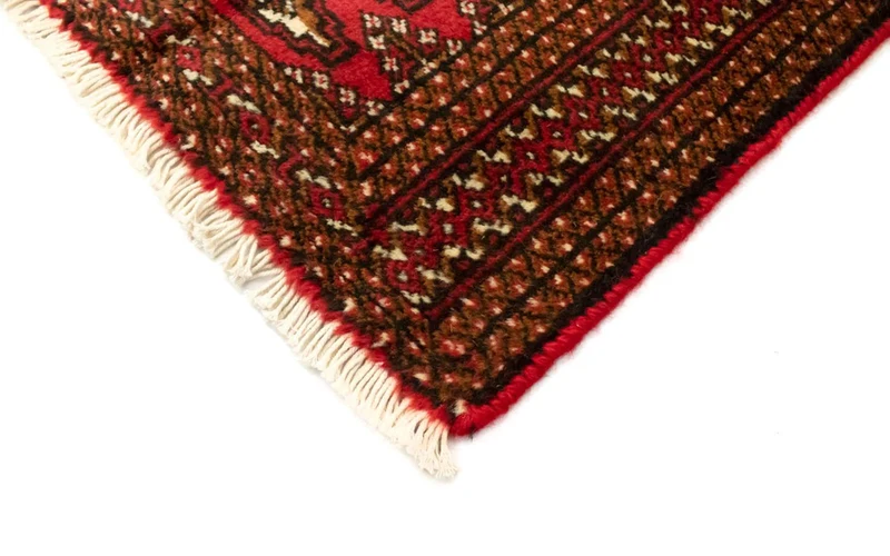 Turkaman Teppich 60x130cm - Orientteppich - rot