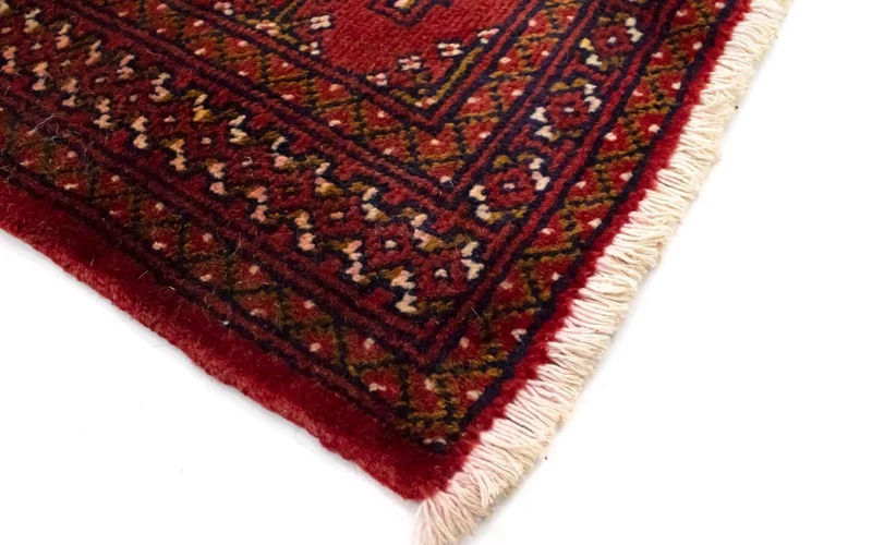 Turkaman Teppich 60x130cm - Orientteppich - rot