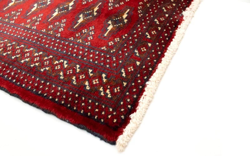 Turkaman Teppich 60x130cm - Orientteppich - rot