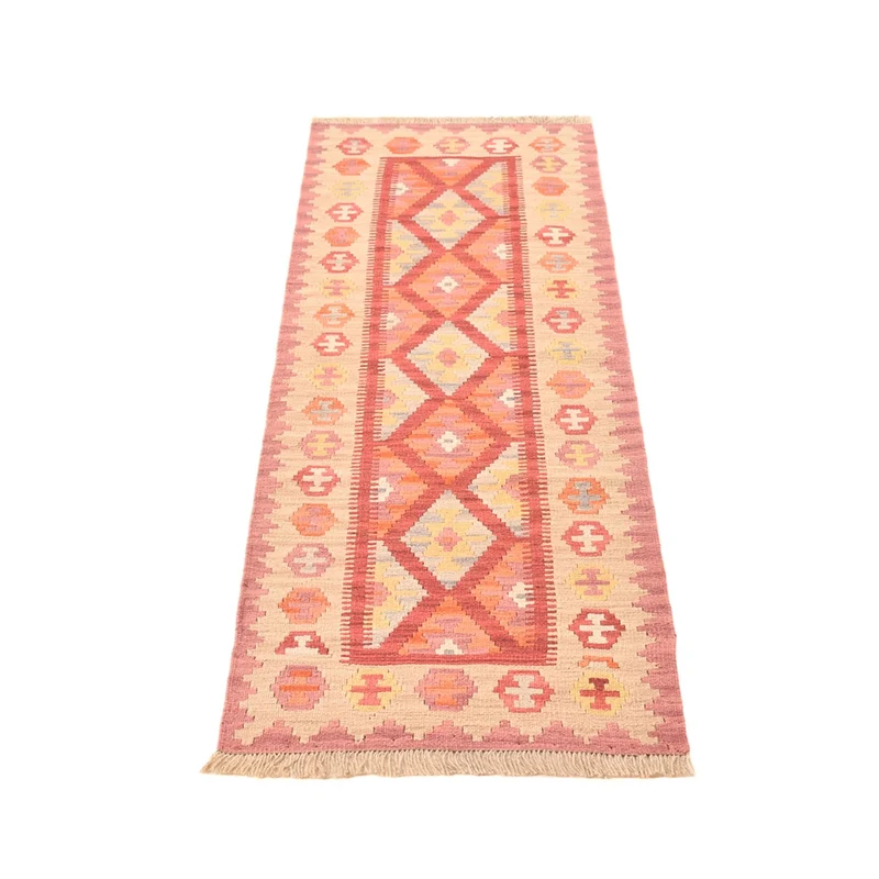 Läufer Kelim - Oriental - 59 x 195 cm - mehrfarbig