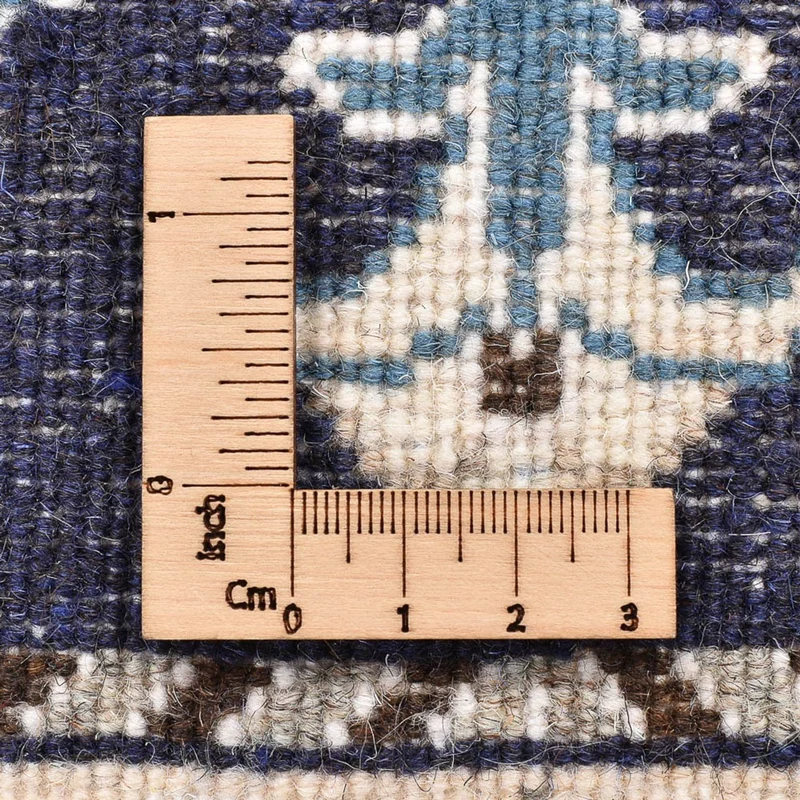 Perserteppich - Nain - 60 x 90 cm - dunkelblau