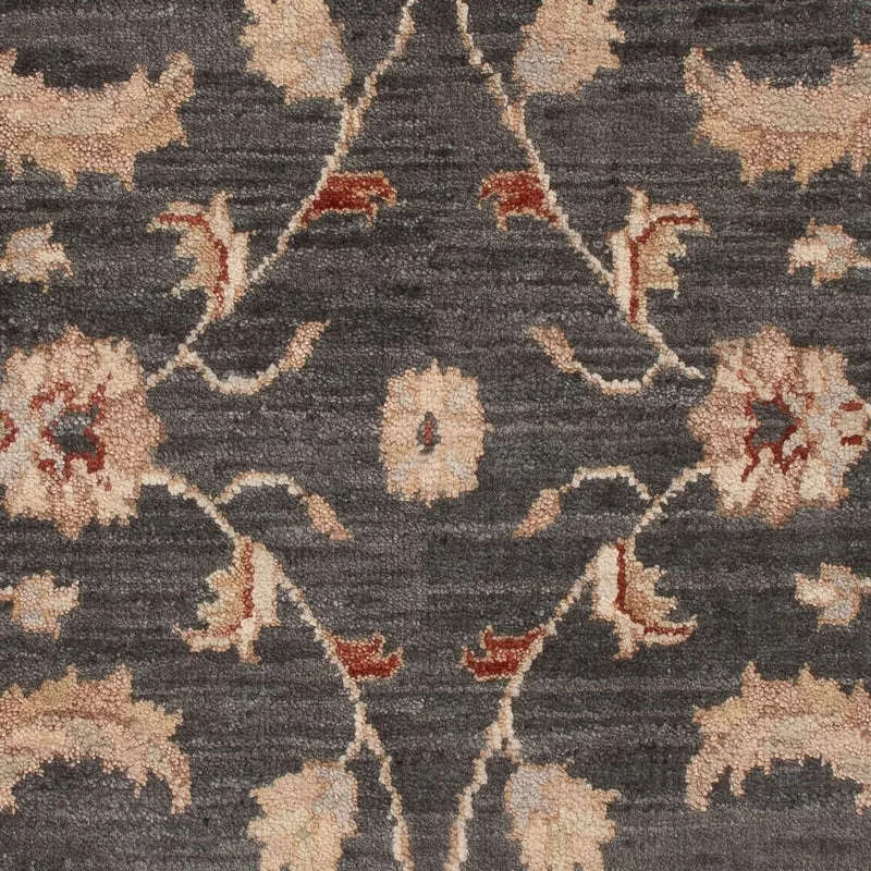 Ziegler Teppich 80x120cm - Orientteppich - schwarz