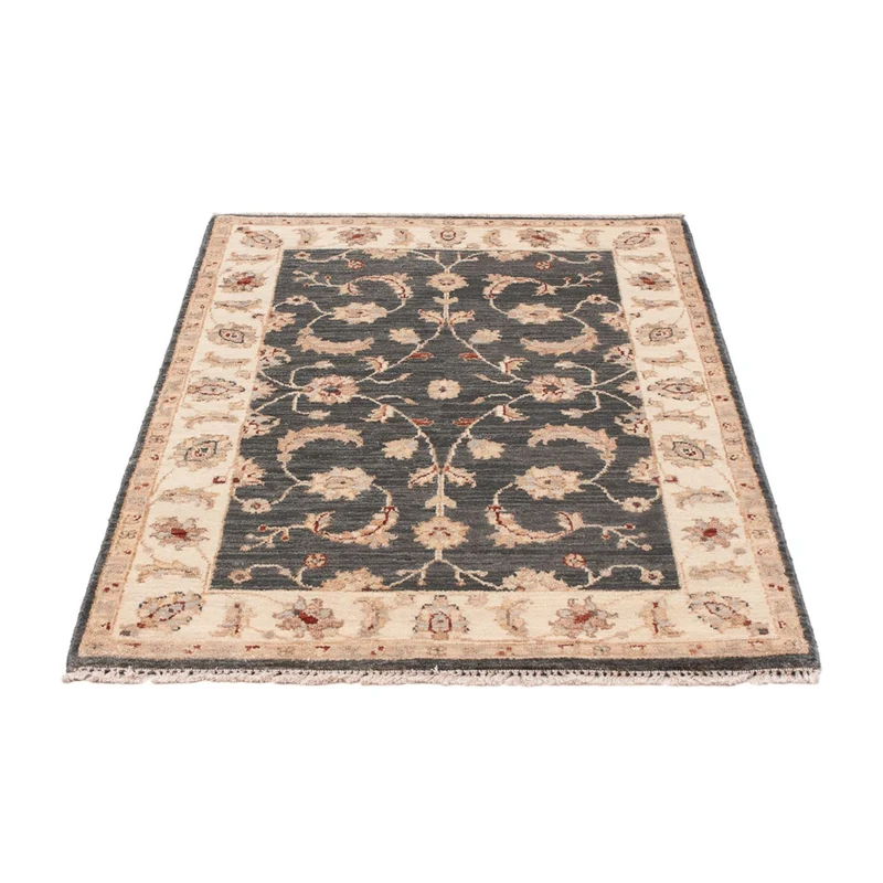 Ziegler Teppich 80x120cm - Orientteppich - schwarz