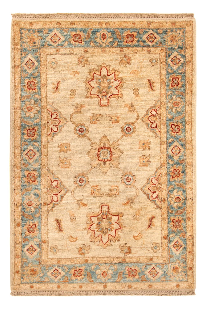 Ziegler Teppich 60x89cm - Orientteppich - beige