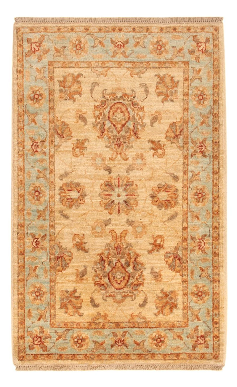 Ziegler Teppich 58x92cm - Orientteppich - beige