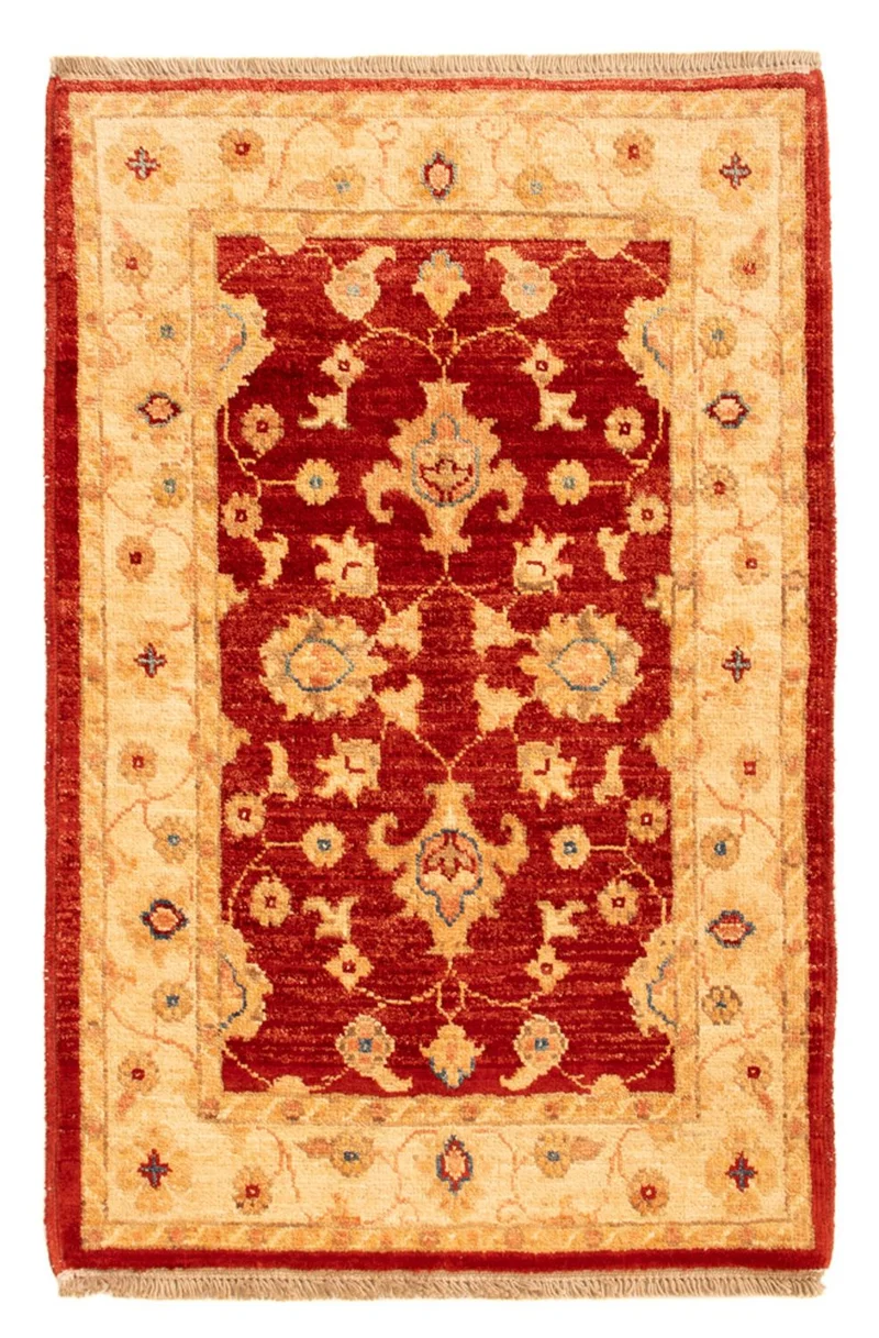 Ziegler Teppich 59x88cm - Orientteppich - rot