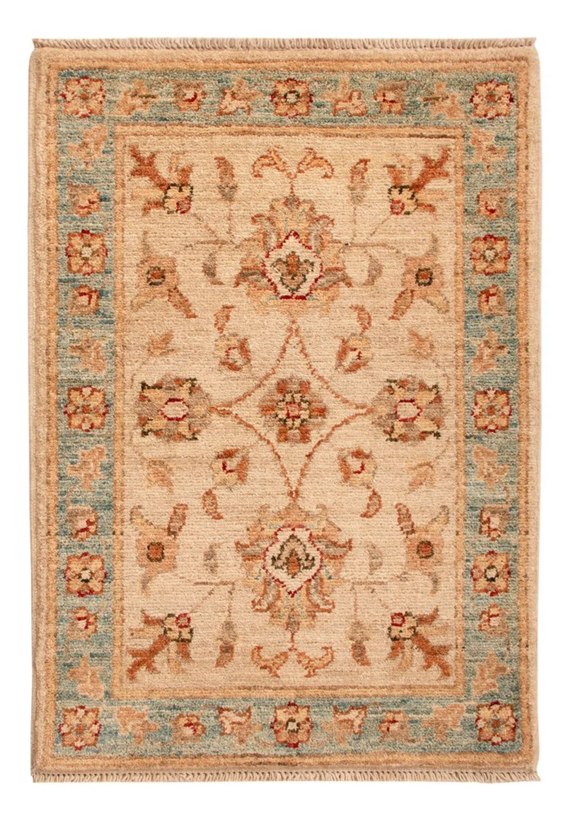 Ziegler Teppich 50x72cm - Orientteppich - beige
