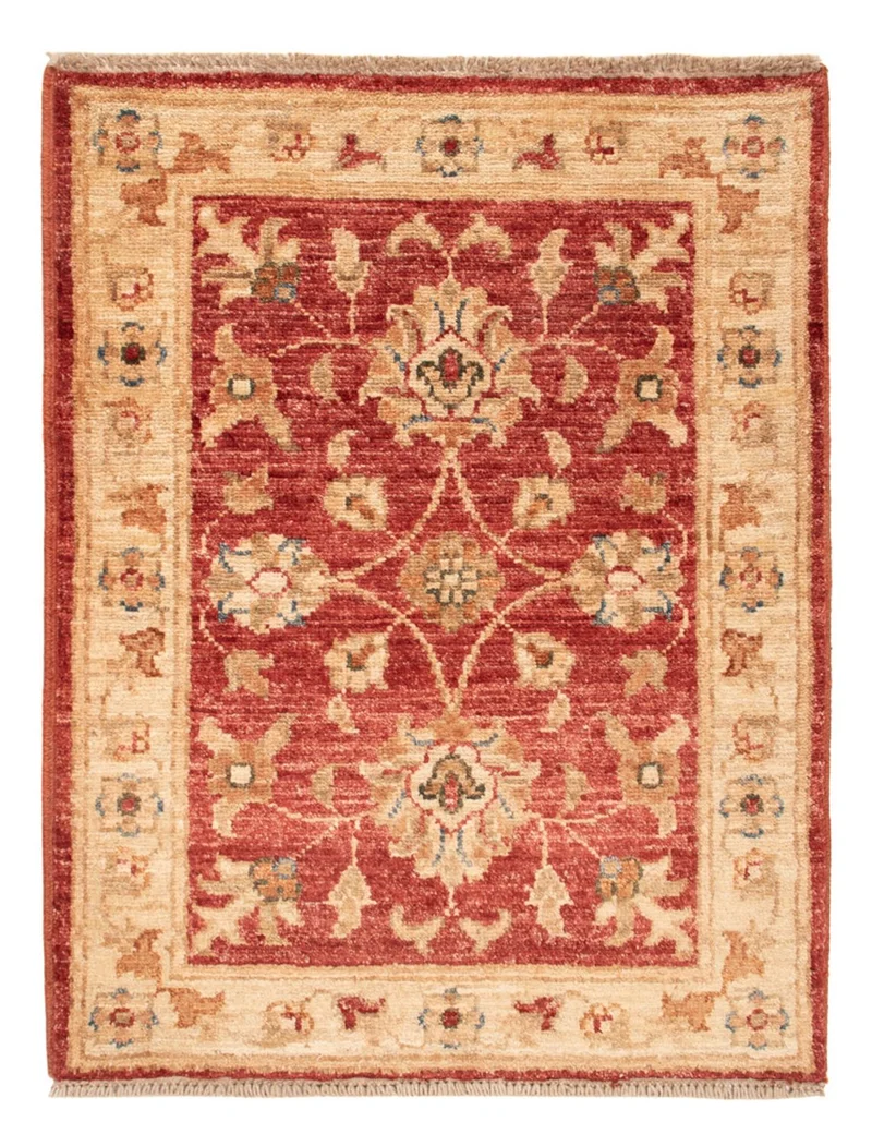 Ziegler Teppich 53x70cm - Orientteppich - rot