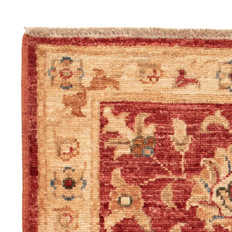 Ziegler Teppich 53x70cm - Orientteppich - rot