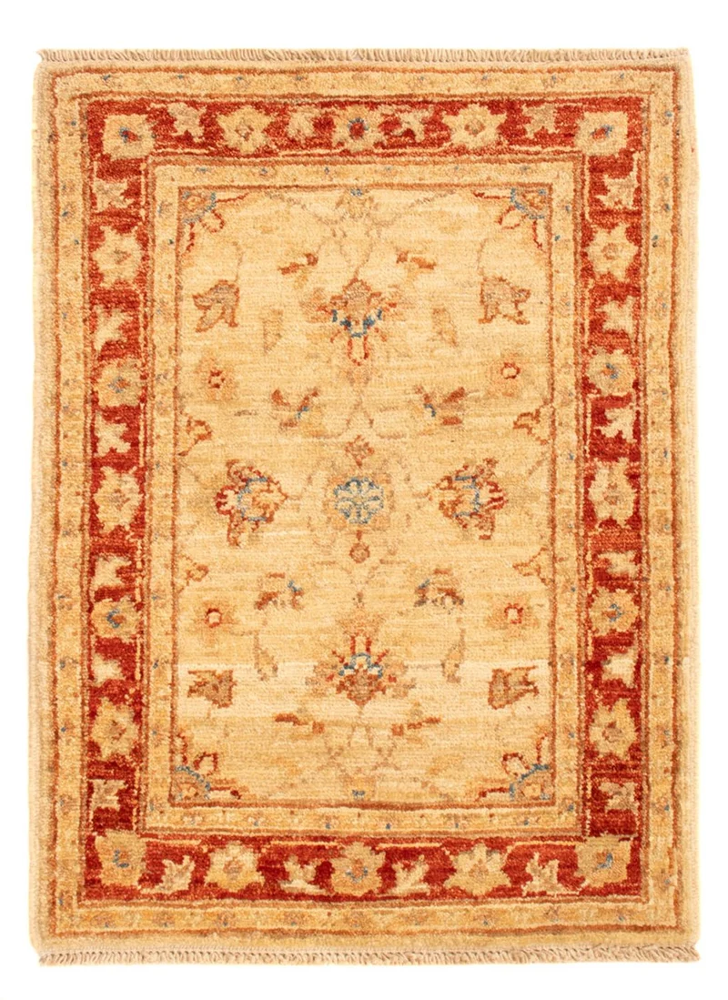 Ziegler Teppich 51x70cm - Orientteppich - beige
