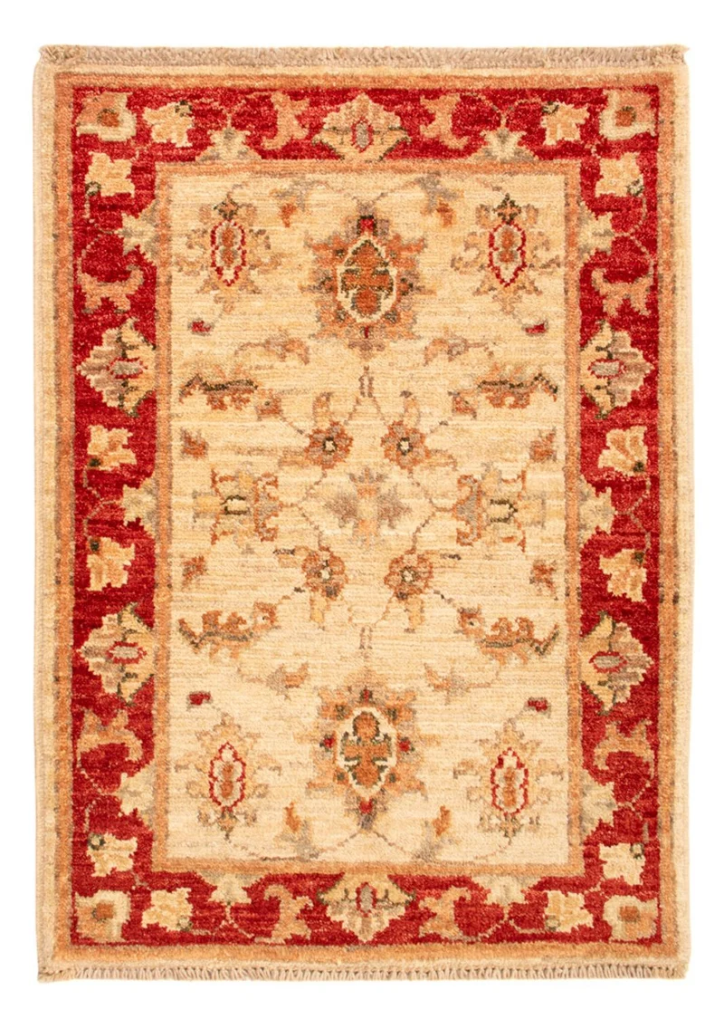 Ziegler Teppich 53x70cm - Orientteppich - beige