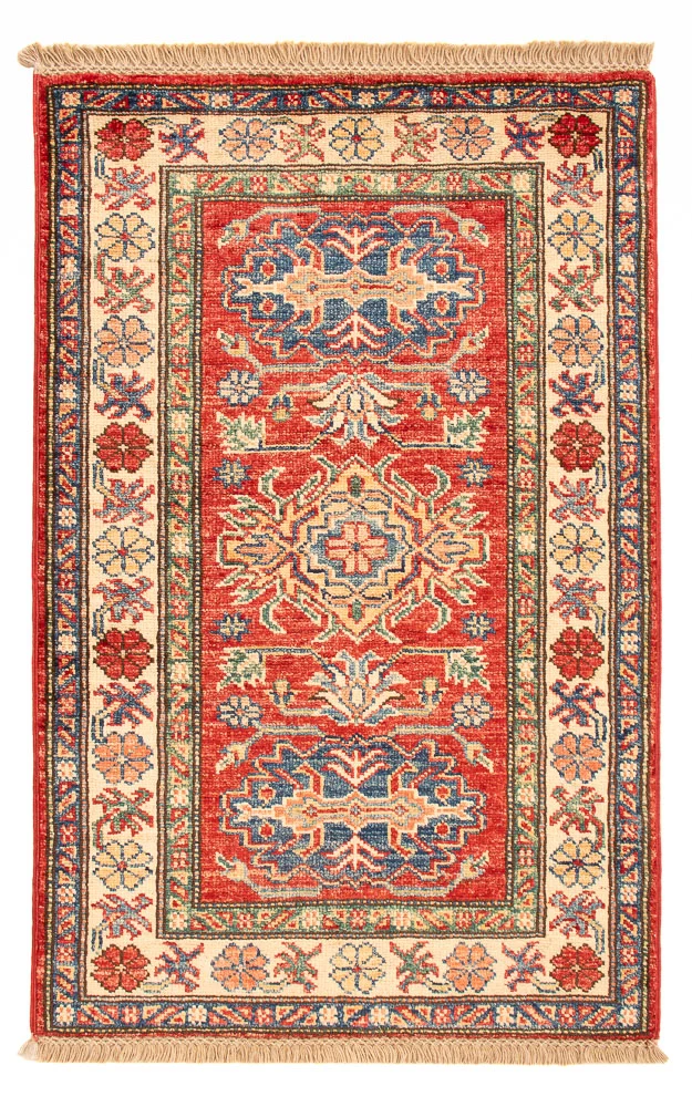 Kazak Teppich 60x94cm - Orientteppich - rot