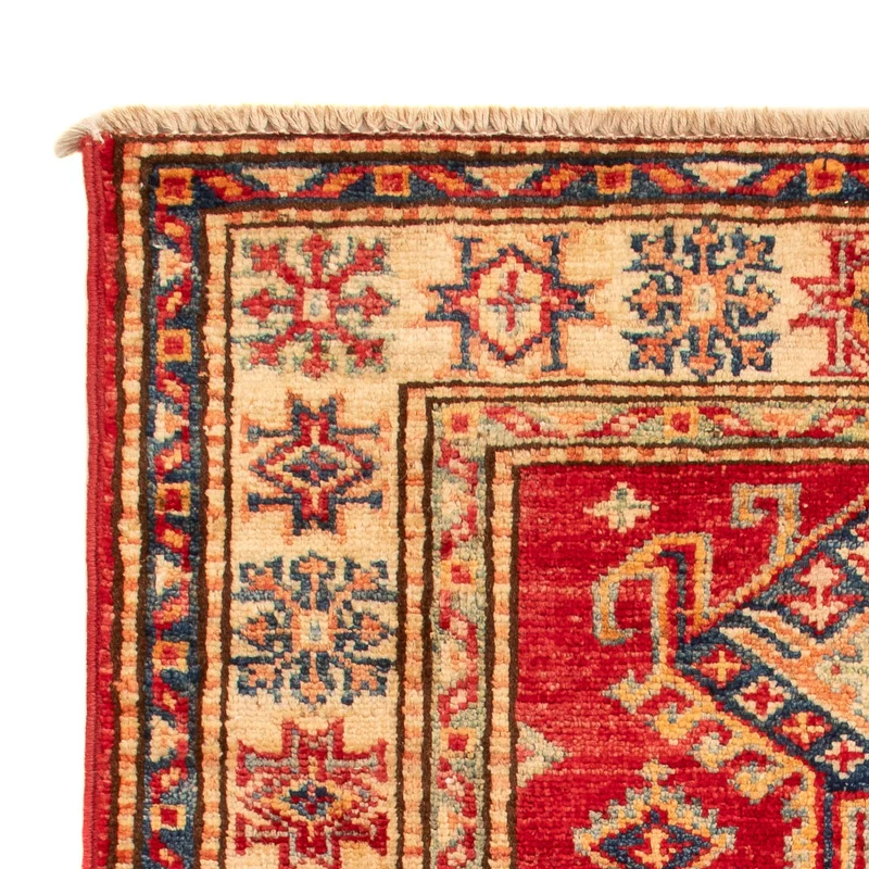 Kazak Teppich 62x91cm - Orientteppich - rot