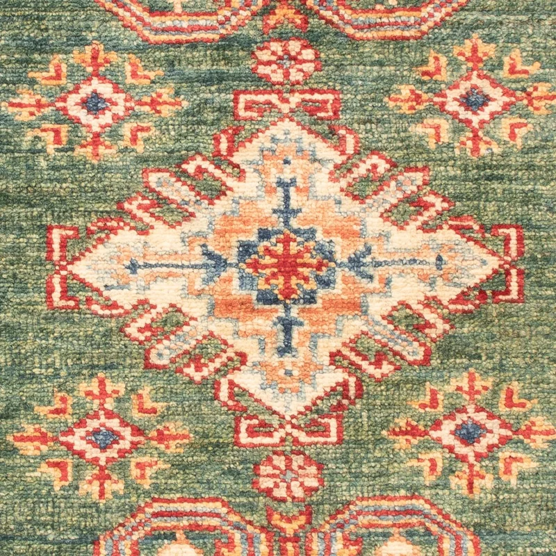 Ziegler Teppich - Kazak - Royal - 60 x 87 cm - grün