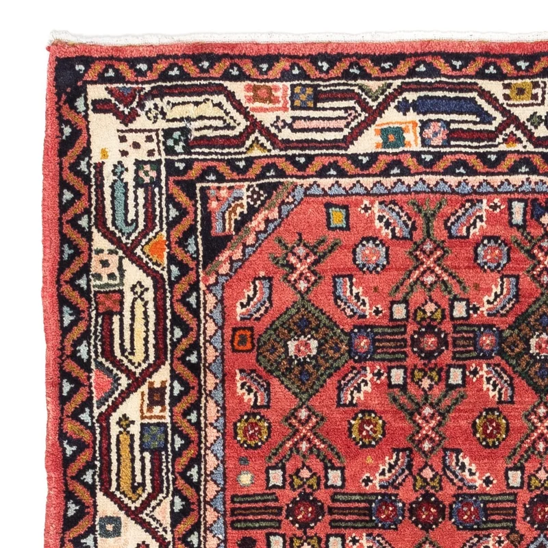 Hosseinabad Teppich 80x125cm - Perserteppich - rot