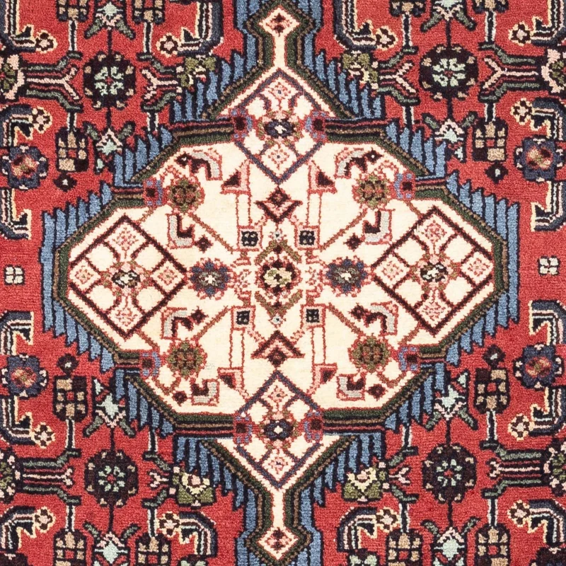 Hosseinabad Teppich 80x125cm - Perserteppich - rot