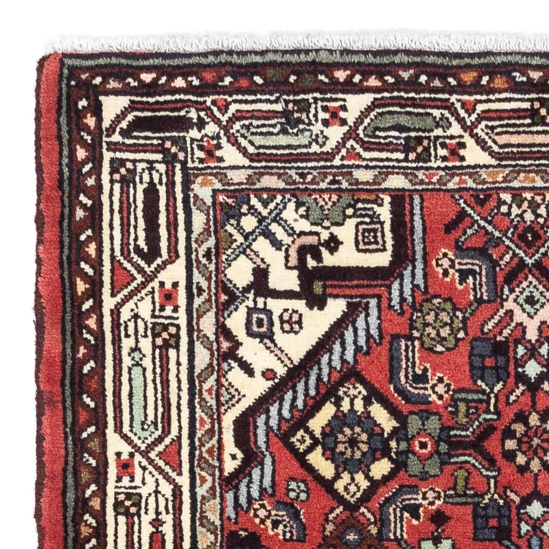 Hosseinabad Teppich 80x125cm - Perserteppich - rot