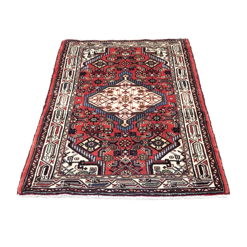 Hosseinabad Teppich 80x125cm - Perserteppich - rot