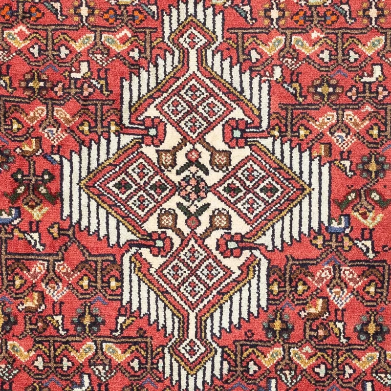 Hosseinabad Teppich 80x125cm - Perserteppich - hellrot