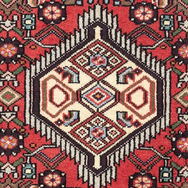 Hosseinabad Teppich 80x125cm - Perserteppich - rot