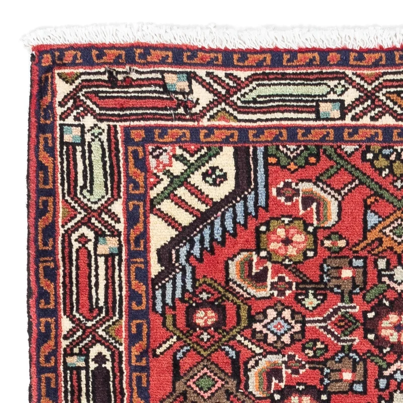 Hosseinabad Teppich 80x125cm - Perserteppich - rot