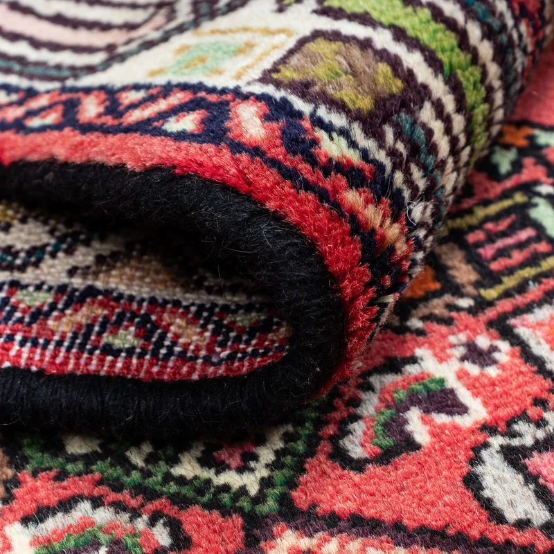 Hosseinabad Teppich 80x125cm - Perserteppich - rot
