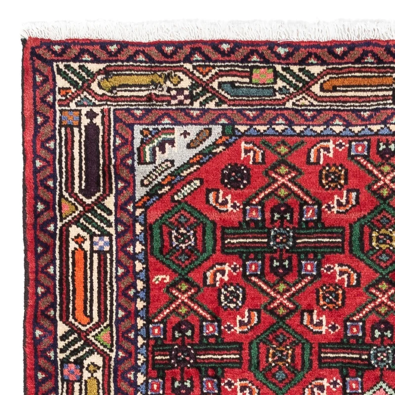 Perserteppich - Nomadic 80 x 125 cm - rot