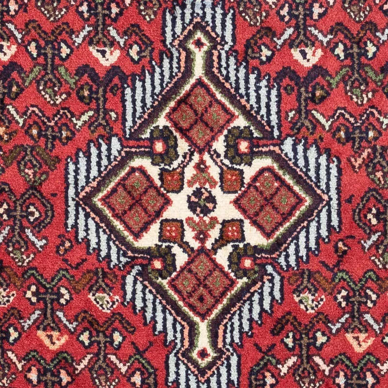 Hosseinabad Teppich 80x125cm - Perserteppich - rot