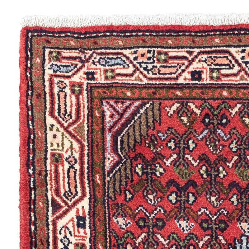 Hosseinabad Teppich 80x125cm - Perserteppich - rot