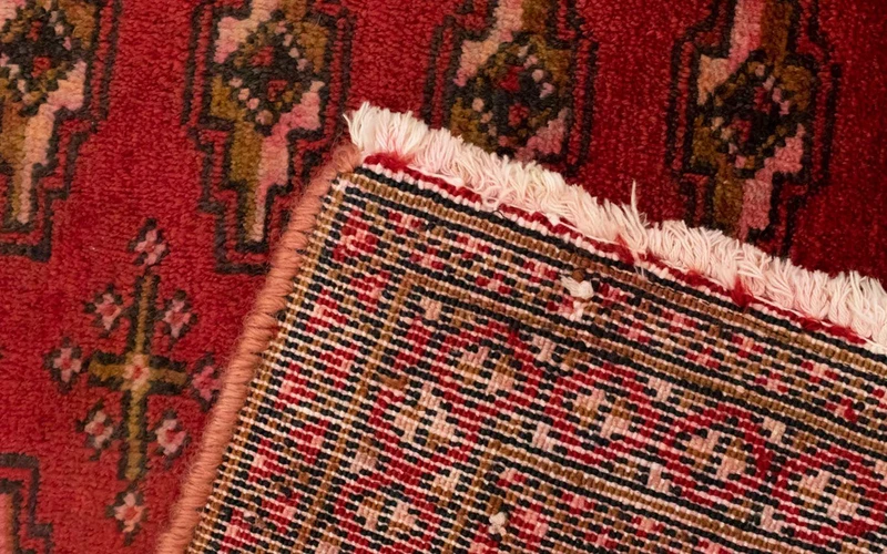 Turkaman Teppich 60x130cm - Orientteppich - rot