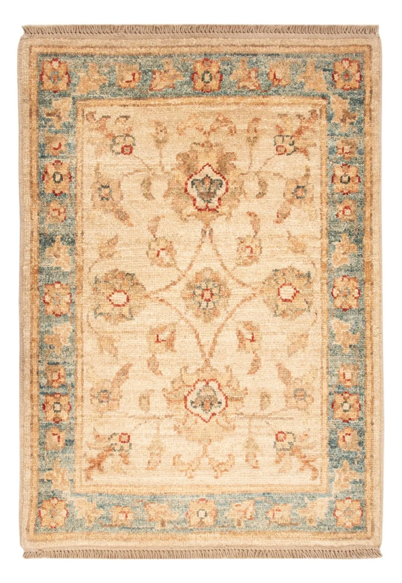 Ziegler Teppich 54x76cm - Orientteppich - beige