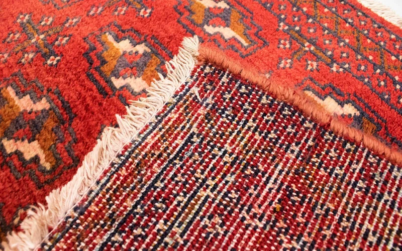 Turkaman Teppich 60x130cm - Orientteppich - rost