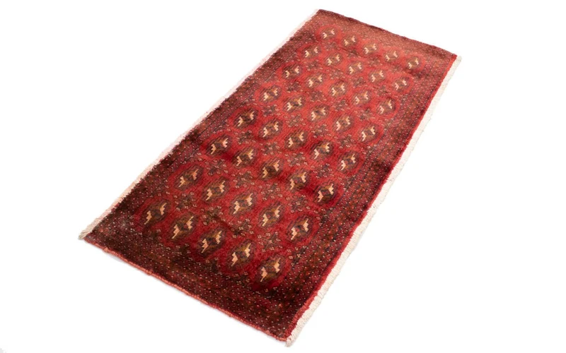 Turkaman Teppich 60x130cm - Orientteppich - rost