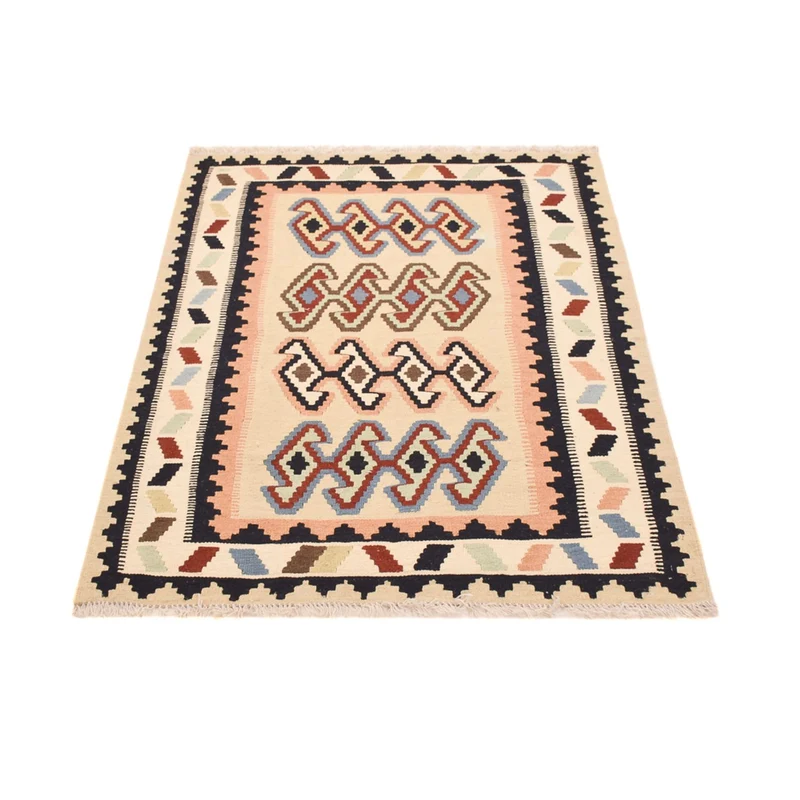 Kelim Fars Teppich 103x150cm - mehrfarbig