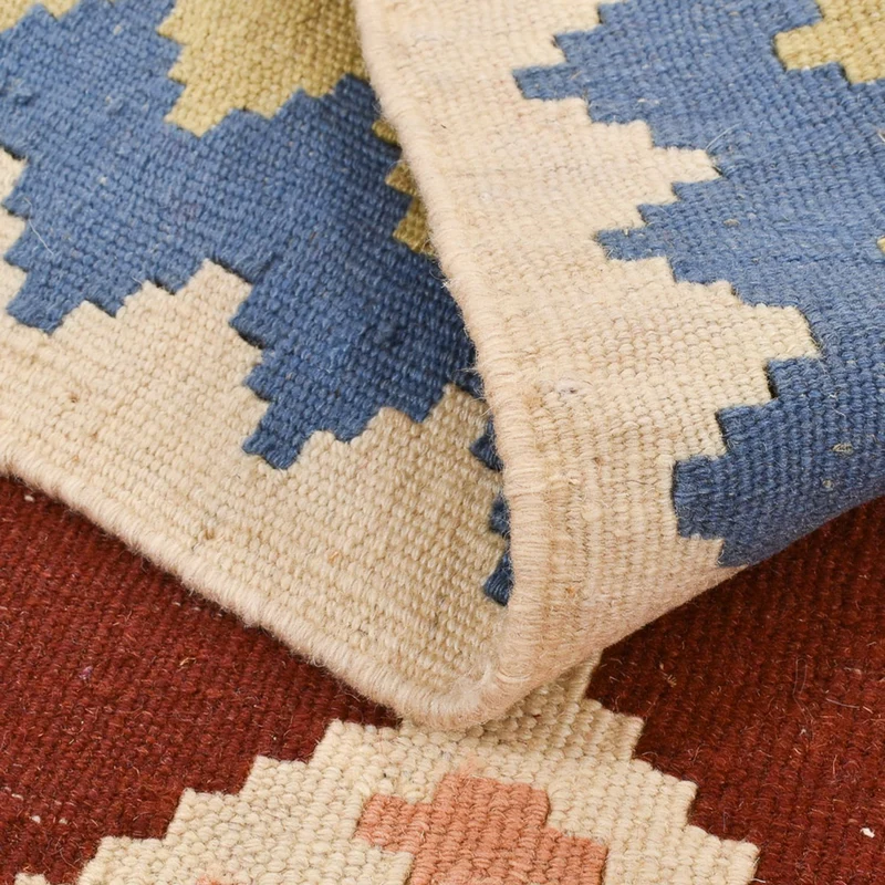 Kelim Fars Teppich 105x150cm - mehrfarbig