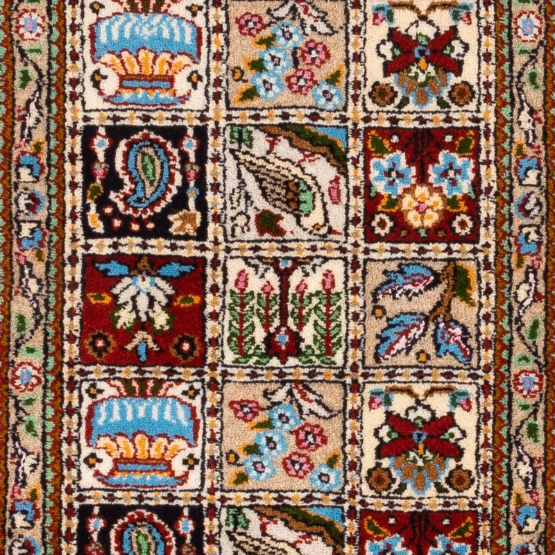Moud Teppich 60x90cm - Perserteppich - mehrfarbig