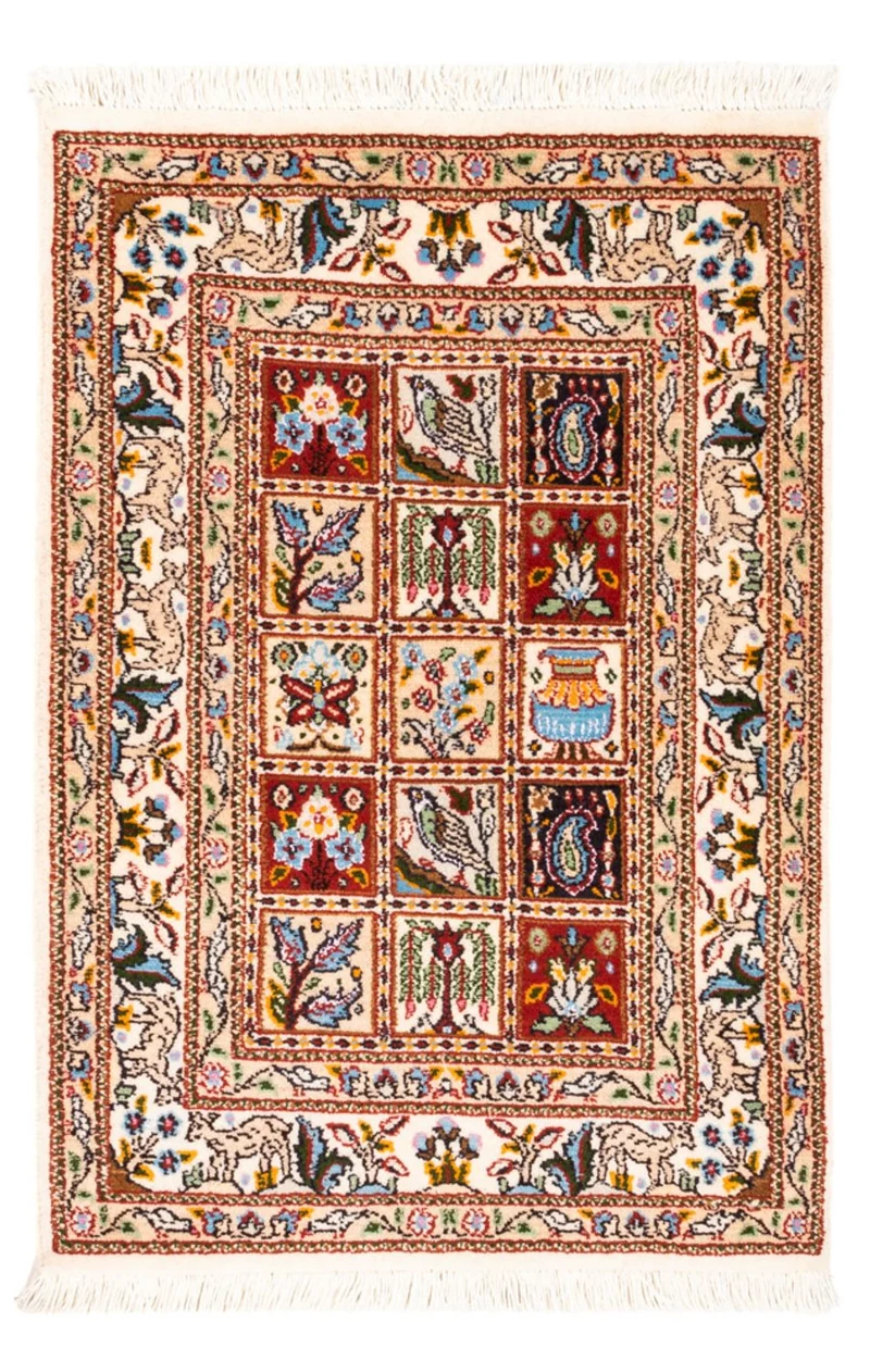 Moud Teppich 60x90cm - Perserteppich - mehrfarbig