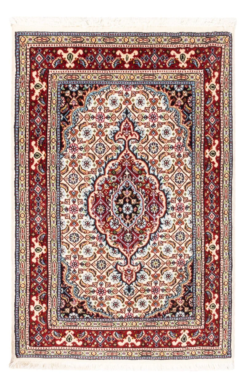 Moud Teppich 60x90cm - Perserteppich - rot