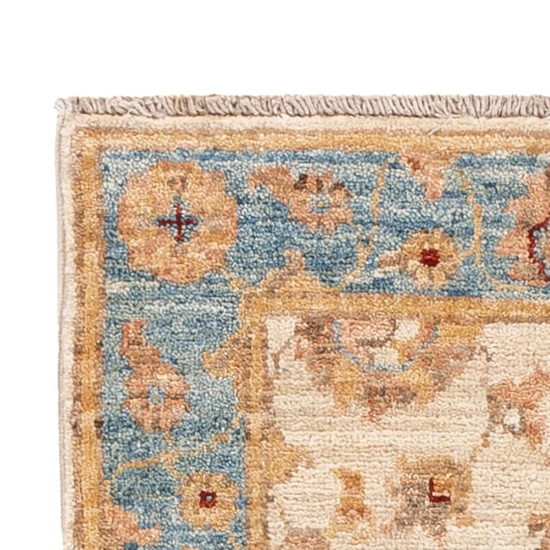 Ziegler Teppich 50x145cm - Orientteppich - beige