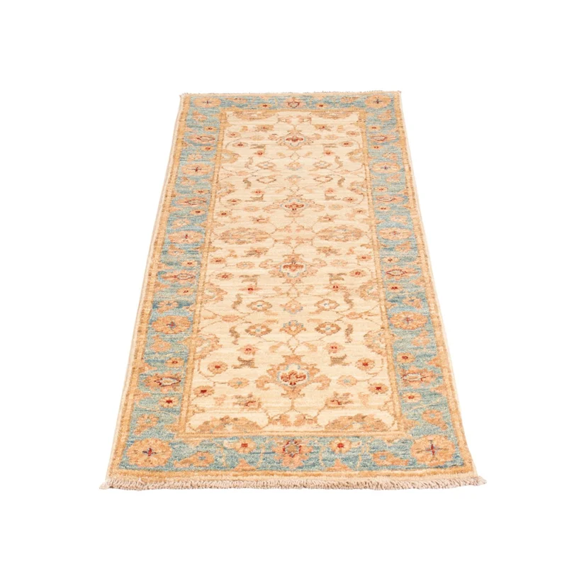 Ziegler Teppich 50x145cm - Orientteppich - beige