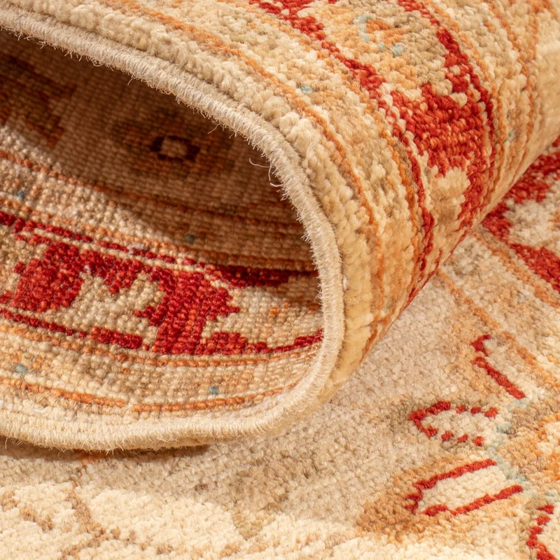 Ziegler Teppich 50x145cm - Orientteppich - beige