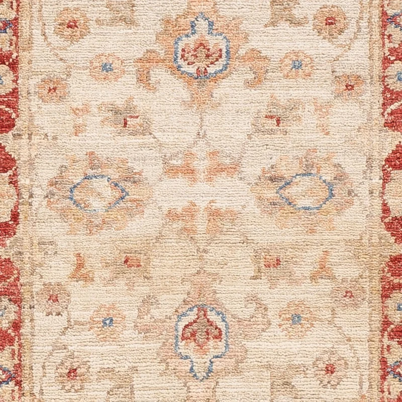 Ziegler Teppich 50x157cm - Orientteppich - beige