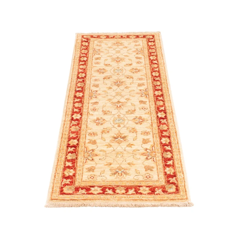 Ziegler Teppich 50x144cm - Orientteppich - beige